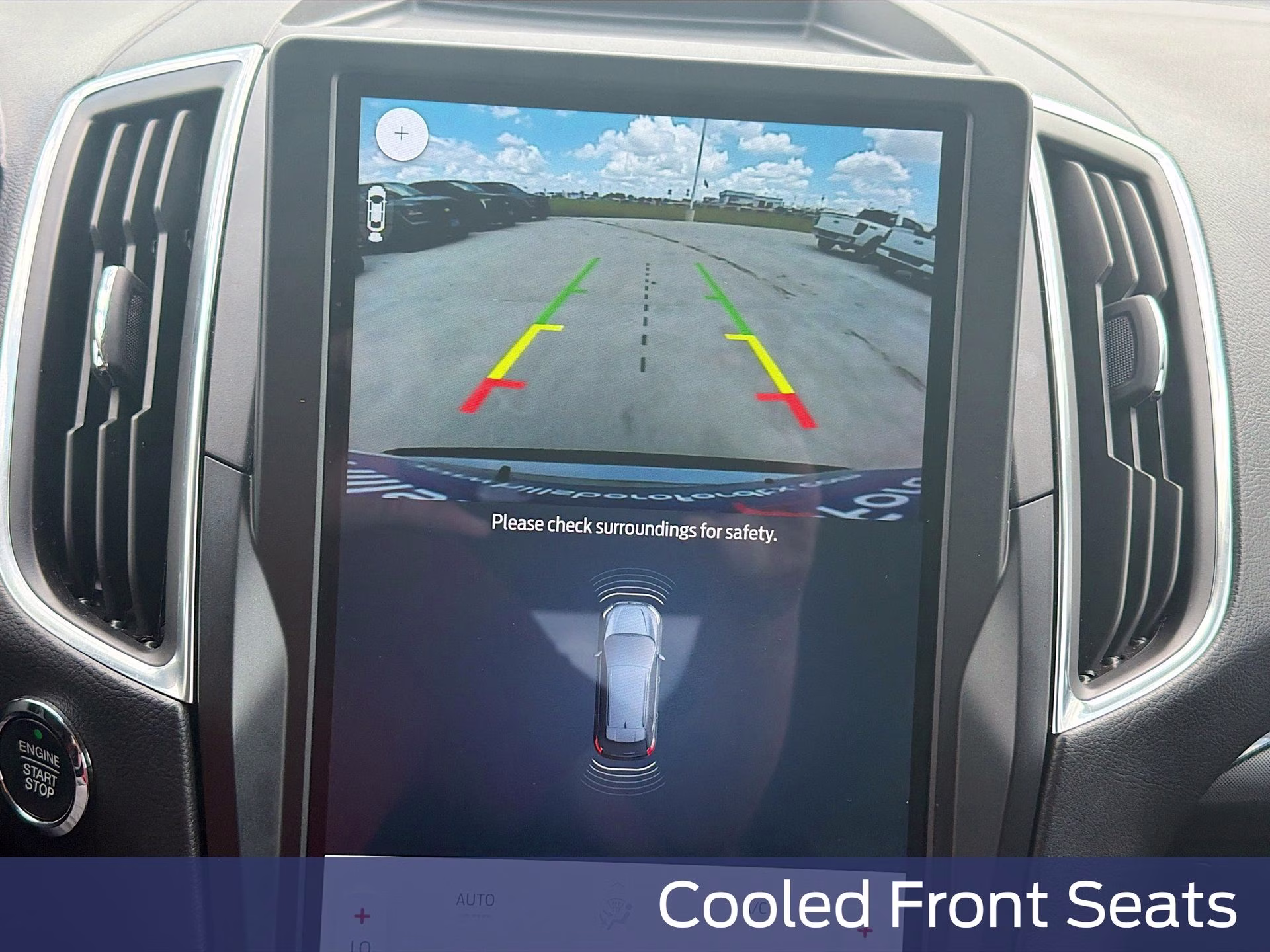 2024 Silver Metallic Ford Edge Titanium AWD SUV