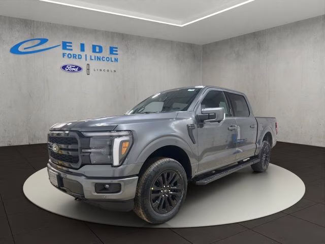 2026 Carbonized Gray Metallic Ford F-150 Lariat Black Appearance 4X4 Truck