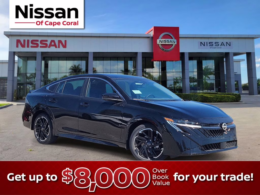 2026 Super Black Nissan Sentra SR FWD Sedan