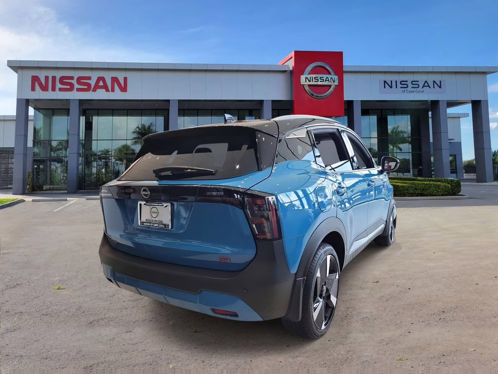 2026 Arctic Ice Blue/Black Nissan Kicks SR FWD SUV