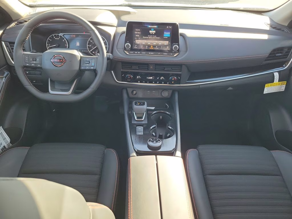 2026 Everest White Pearl Tricoat Nissan Rogue Rock Creek AWD SUV