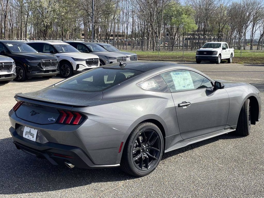 2026 Carbonized Gray Metallic Ford Mustang EcoBoost RWD Coupe