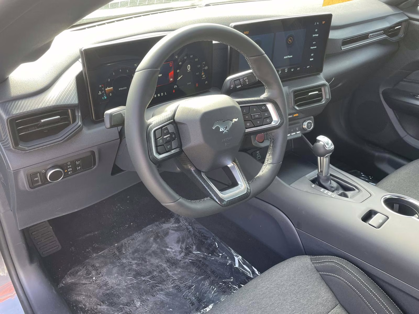 2026 Carbonized Gray Metallic Ford Mustang EcoBoost RWD Coupe