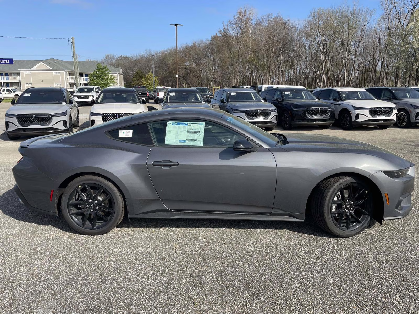 2026 Carbonized Gray Metallic Ford Mustang EcoBoost RWD Coupe