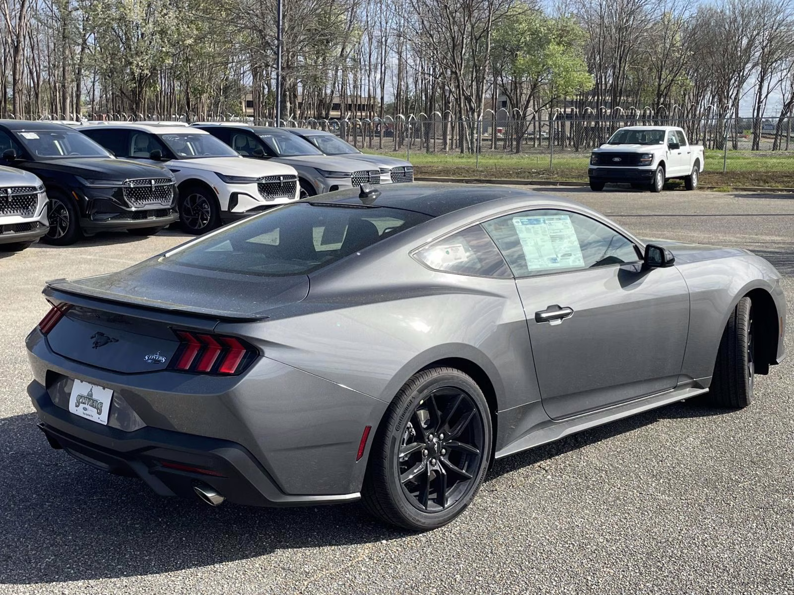 2026 Carbonized Gray Metallic Ford Mustang EcoBoost RWD Coupe