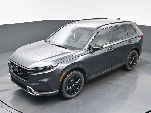 2026 Meteorite Gray Metallic Honda CR-V Hybrid Sport Touring AWD SUV