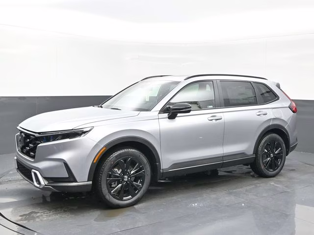 2026 Solar Silver Metallic Honda CR-V Hybrid Sport Touring AWD SUV