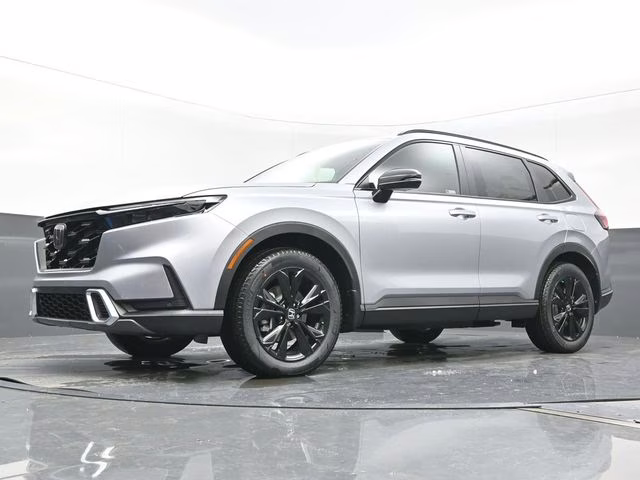 2026 Solar Silver Metallic Honda CR-V Hybrid Sport Touring AWD SUV