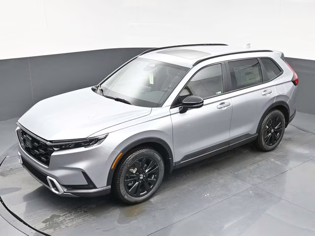 2026 Solar Silver Metallic Honda CR-V Hybrid Sport Touring AWD SUV