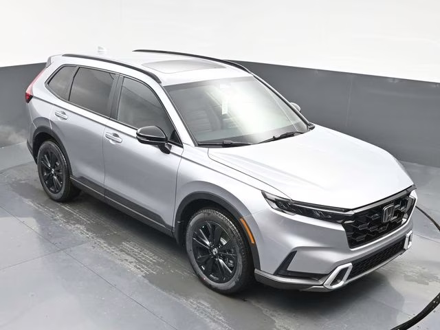 2026 Solar Silver Metallic Honda CR-V Hybrid Sport Touring AWD SUV