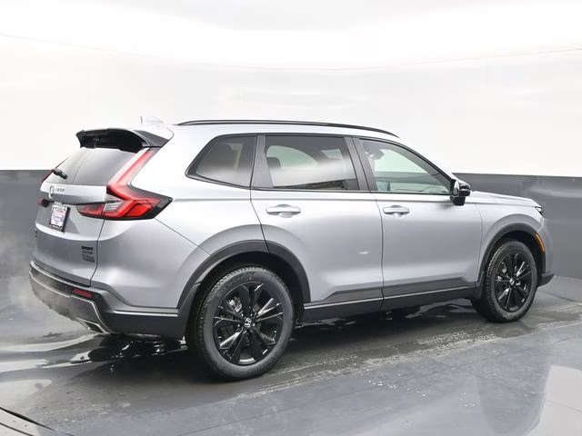 2026 Solar Silver Metallic Honda CR-V Hybrid Sport Touring AWD SUV