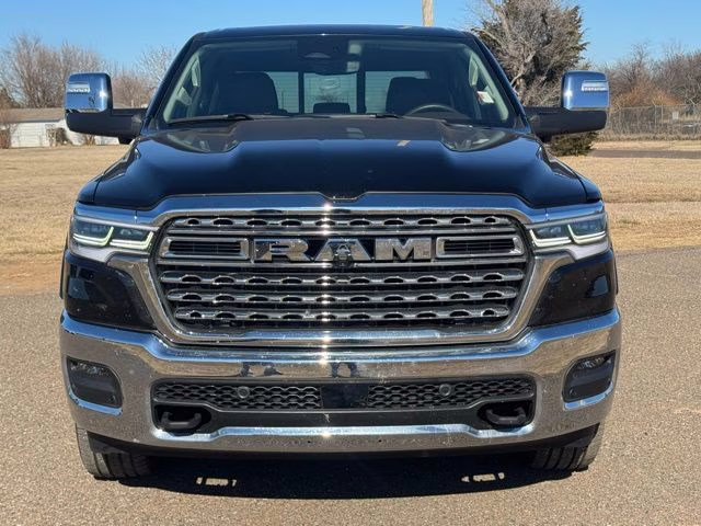 2025 Diamond Black Crystal Pearlcoat Ram 1500 Limited 4X4 Truck
