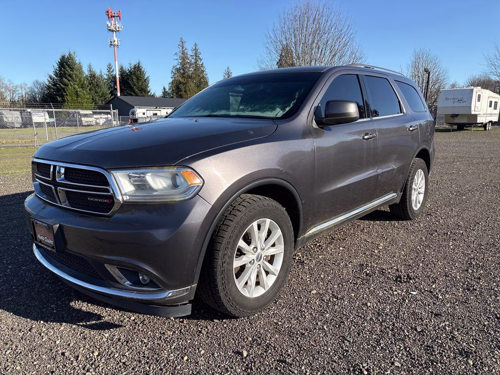 2014 Granite Crystal Metallic Clearcoat Dodge Durango SXT AWD SUV