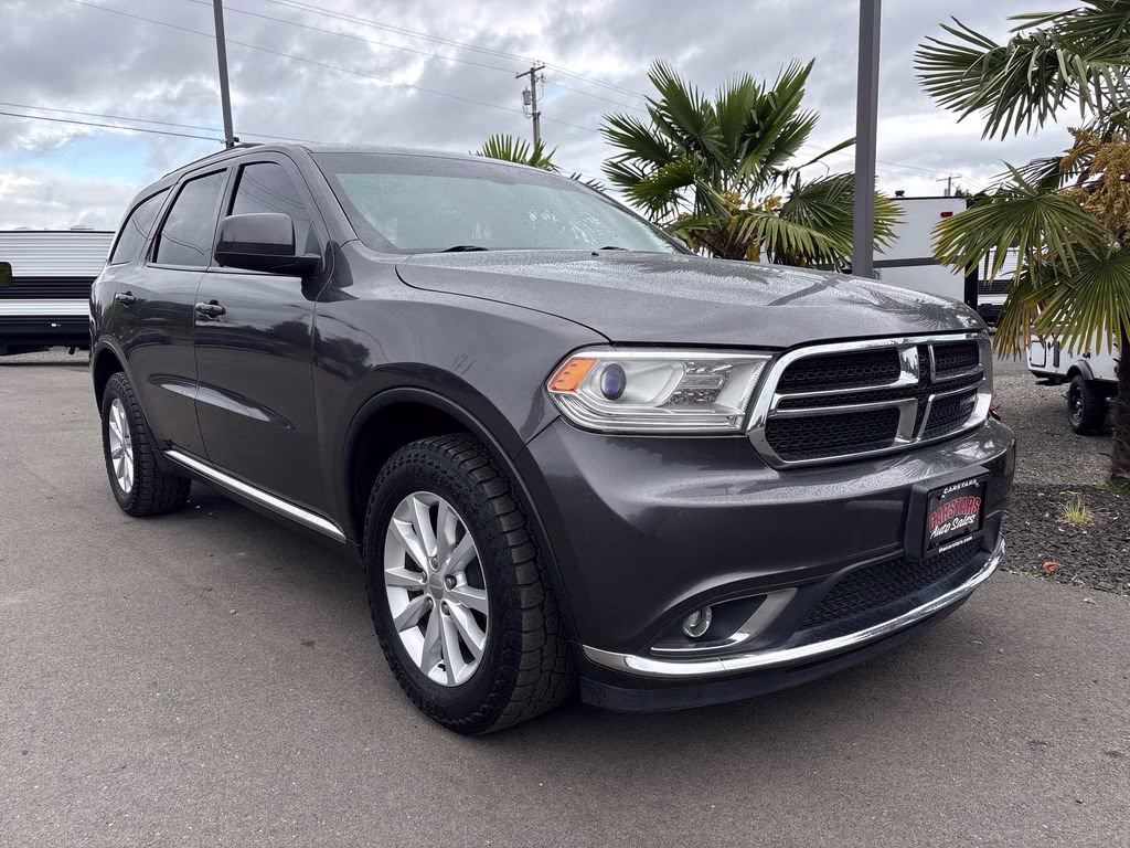 2014 Granite Crystal Metallic Clearcoat Dodge Durango SXT AWD SUV