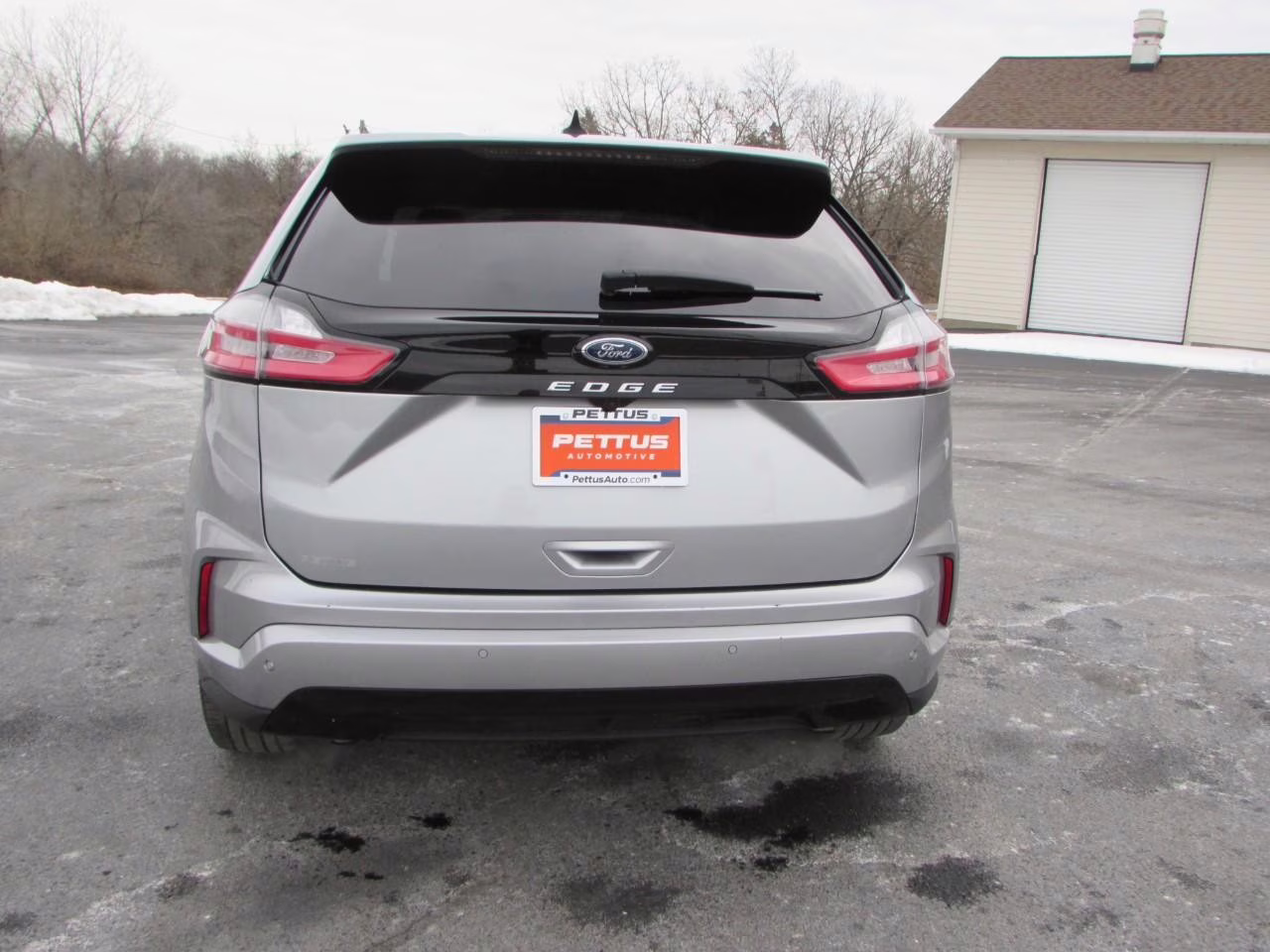 2024 Iconic Silver Metallic Ford Edge ST Line AWD SUV
