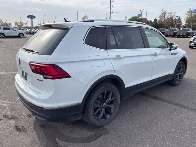 2024 White Volkswagen Tiguan 2.0T SE AWD SUV