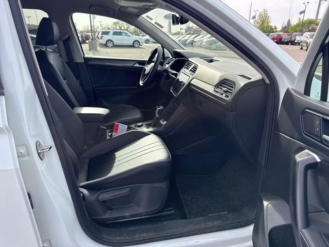 2024 White Volkswagen Tiguan 2.0T SE AWD SUV