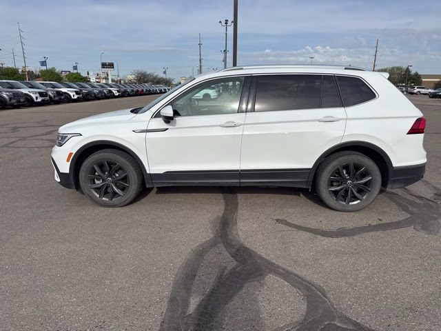 2024 White Volkswagen Tiguan 2.0T SE AWD SUV