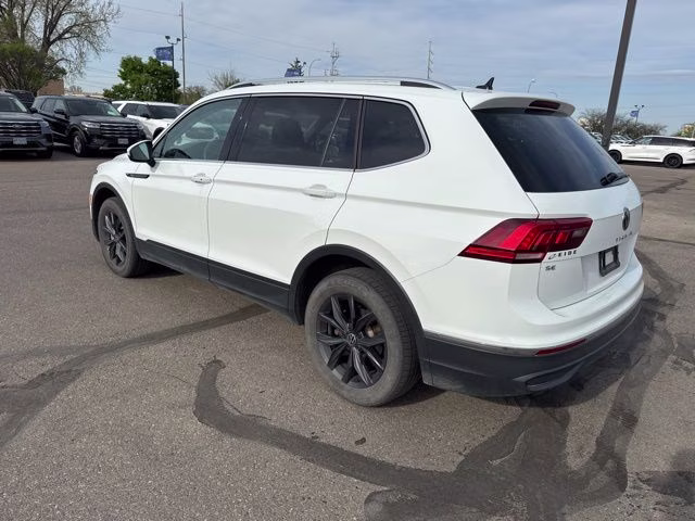 2024 White Volkswagen Tiguan 2.0T SE AWD SUV