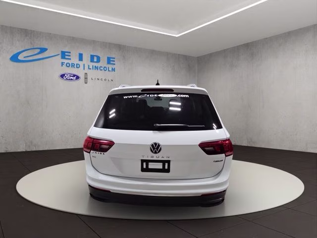 2024 Pure White Volkswagen Tiguan 2.0T SE AWD SUV