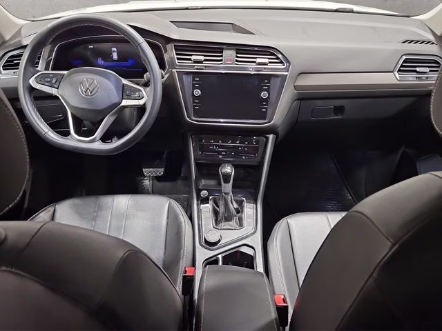 2024 Pure White Volkswagen Tiguan 2.0T SE AWD SUV