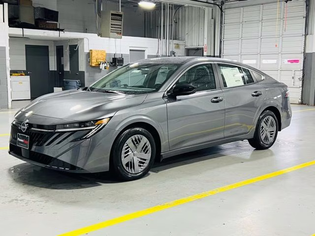 2026 Gun Metallic Nissan Sentra S FWD Sedan