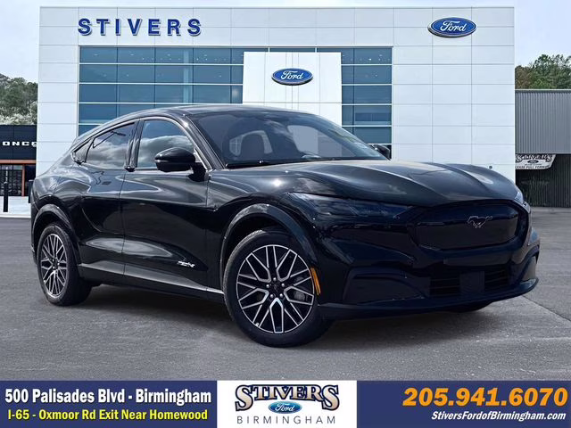 2026 Shadow Black Ford Mustang Mach-E Premium RWD SUV