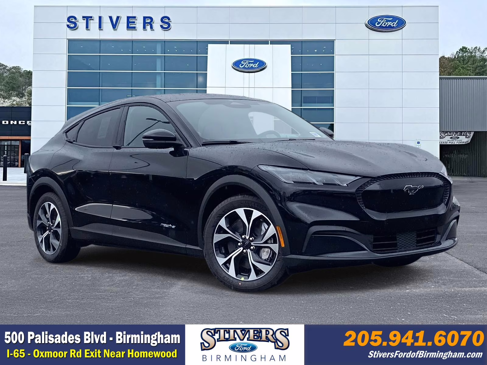 2026 Shadow Black Ford Mustang Mach-E Select RWD SUV