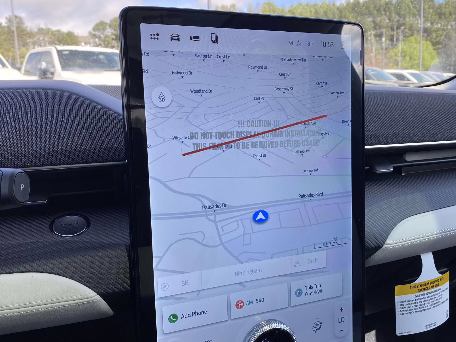 2026 Shadow Black Ford Mustang Mach-E Premium RWD SUV