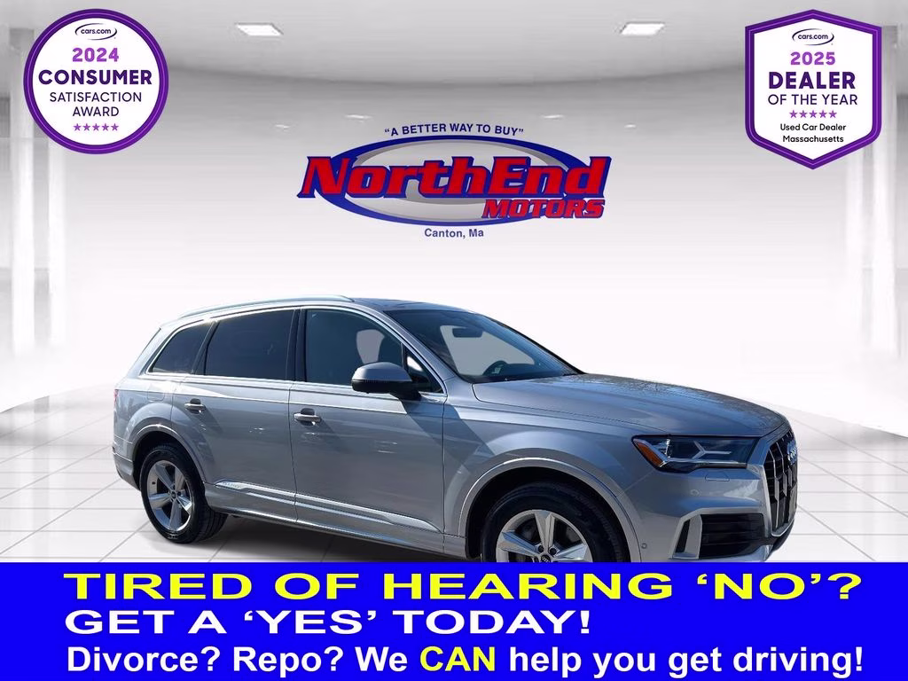 2022 Florett Silver Metallic Audi Q7 55 Premium AWD SUV