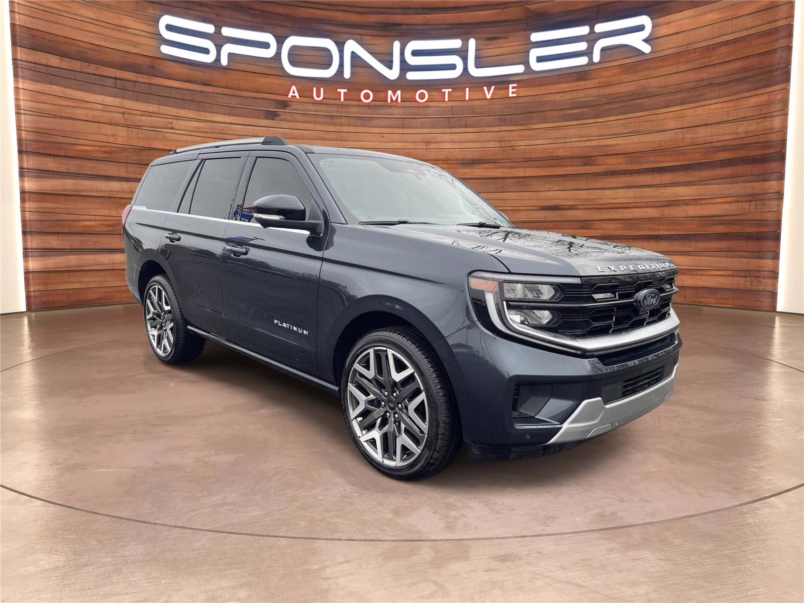 2026 Stone Blue Metallic Ford Expedition Platinum 4X4 SUV