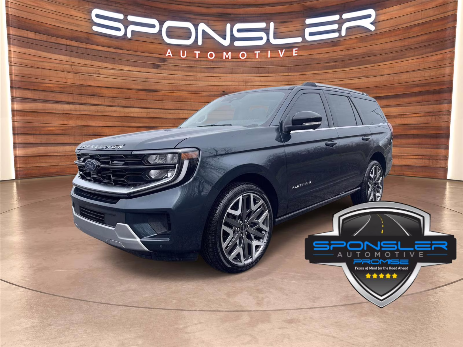 2026 Stone Blue Metallic Ford Expedition Platinum 4X4 SUV