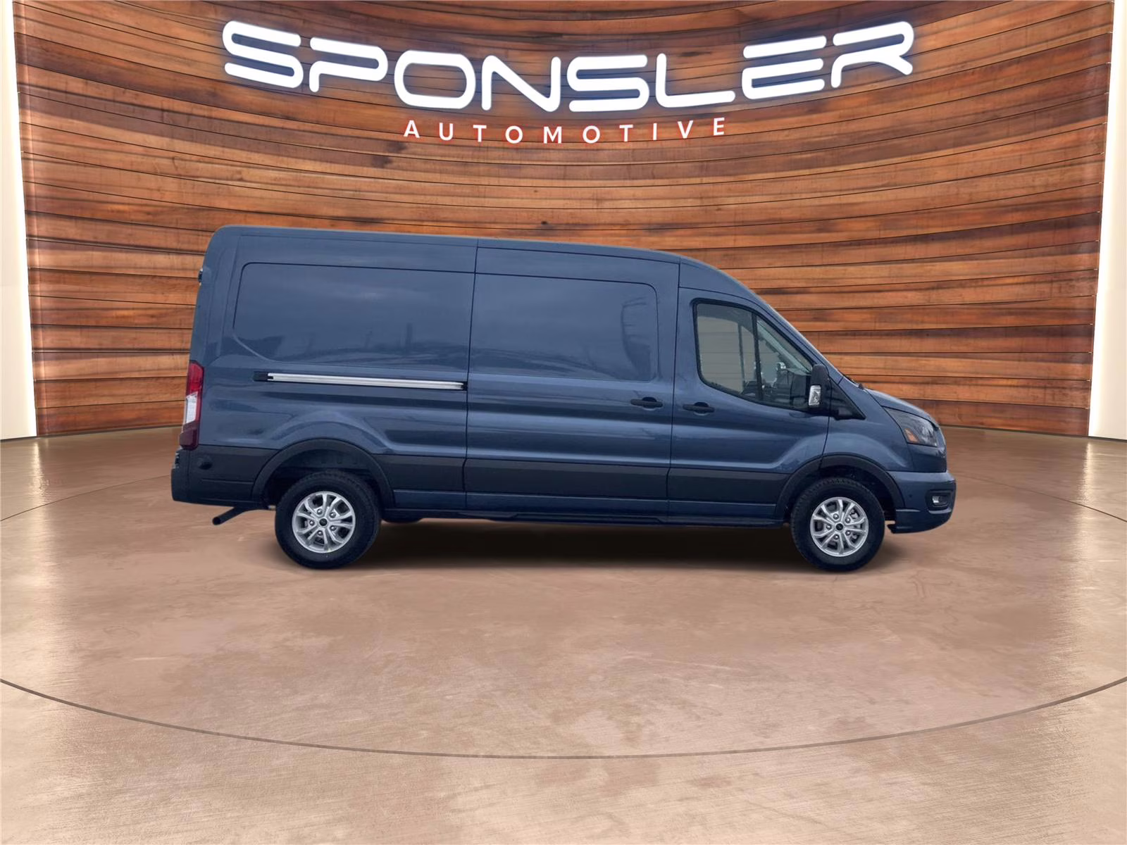 2026 Blue Ford Transit CARGO VAN RWD Van