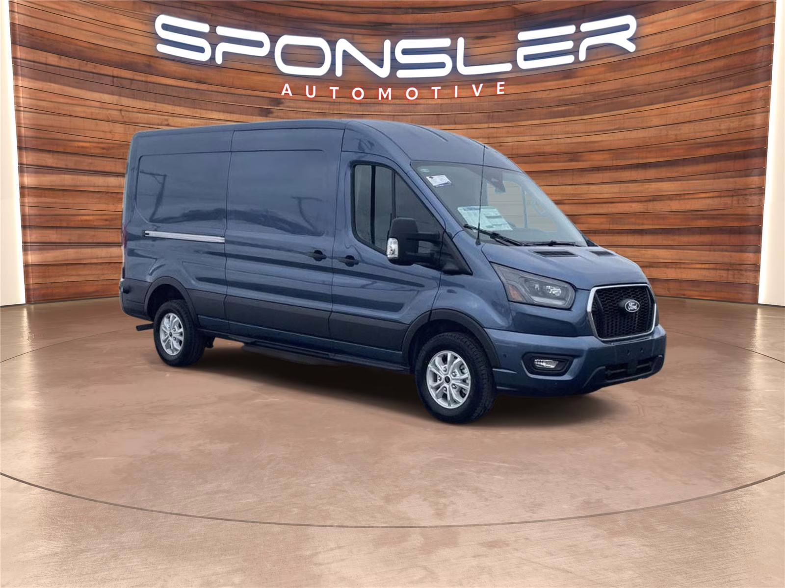 2026 Blue Ford Transit CARGO VAN RWD Van