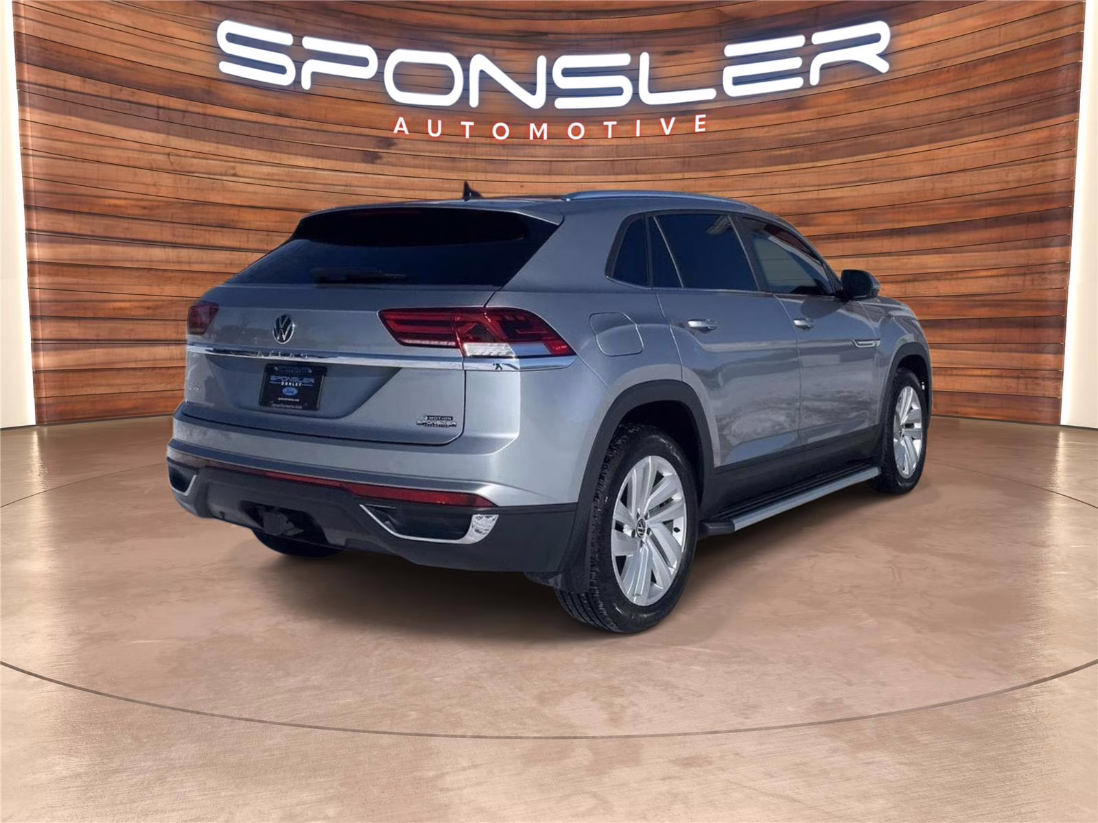 2023 Pyrite Silver Metallic Volkswagen Atlas Cross Sport 3.6L V6 SE w/Technology AWD 4MOTION