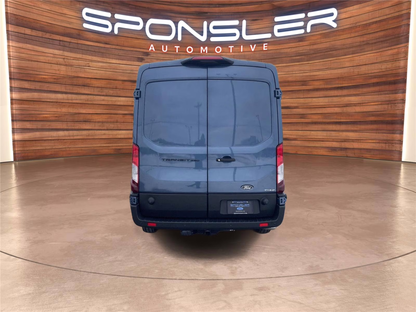 2026 Blue Ford Transit CARGO VAN RWD Van