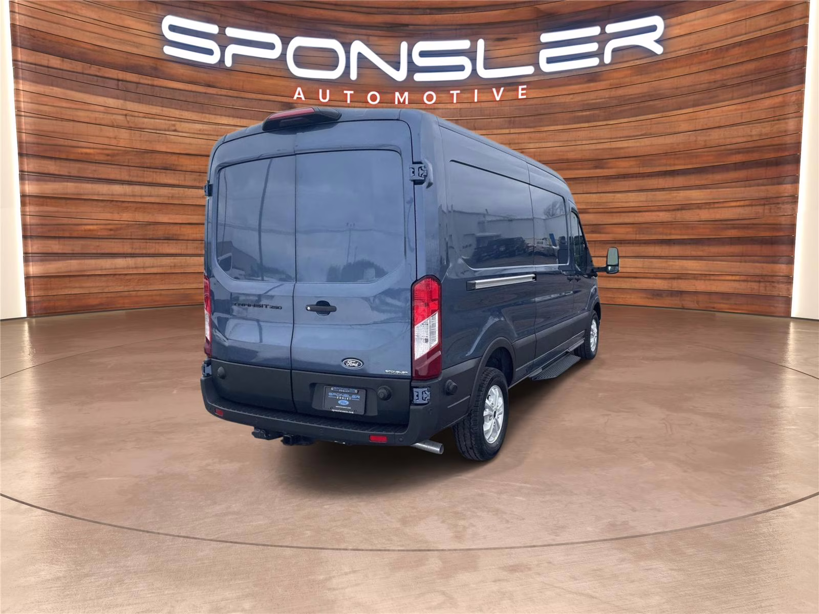 2026 Blue Ford Transit CARGO VAN RWD Van