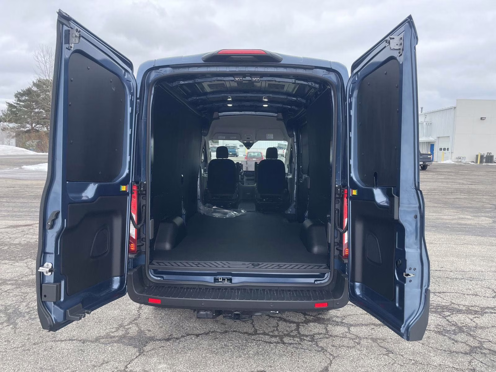 2026 Blue Ford Transit CARGO VAN RWD Van