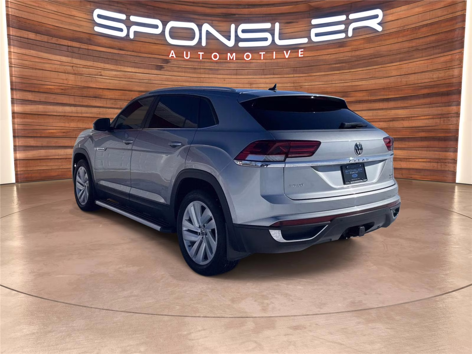2023 Pyrite Silver Metallic Volkswagen Atlas Cross Sport 3.6L V6 SE w/Technology AWD 4MOTION