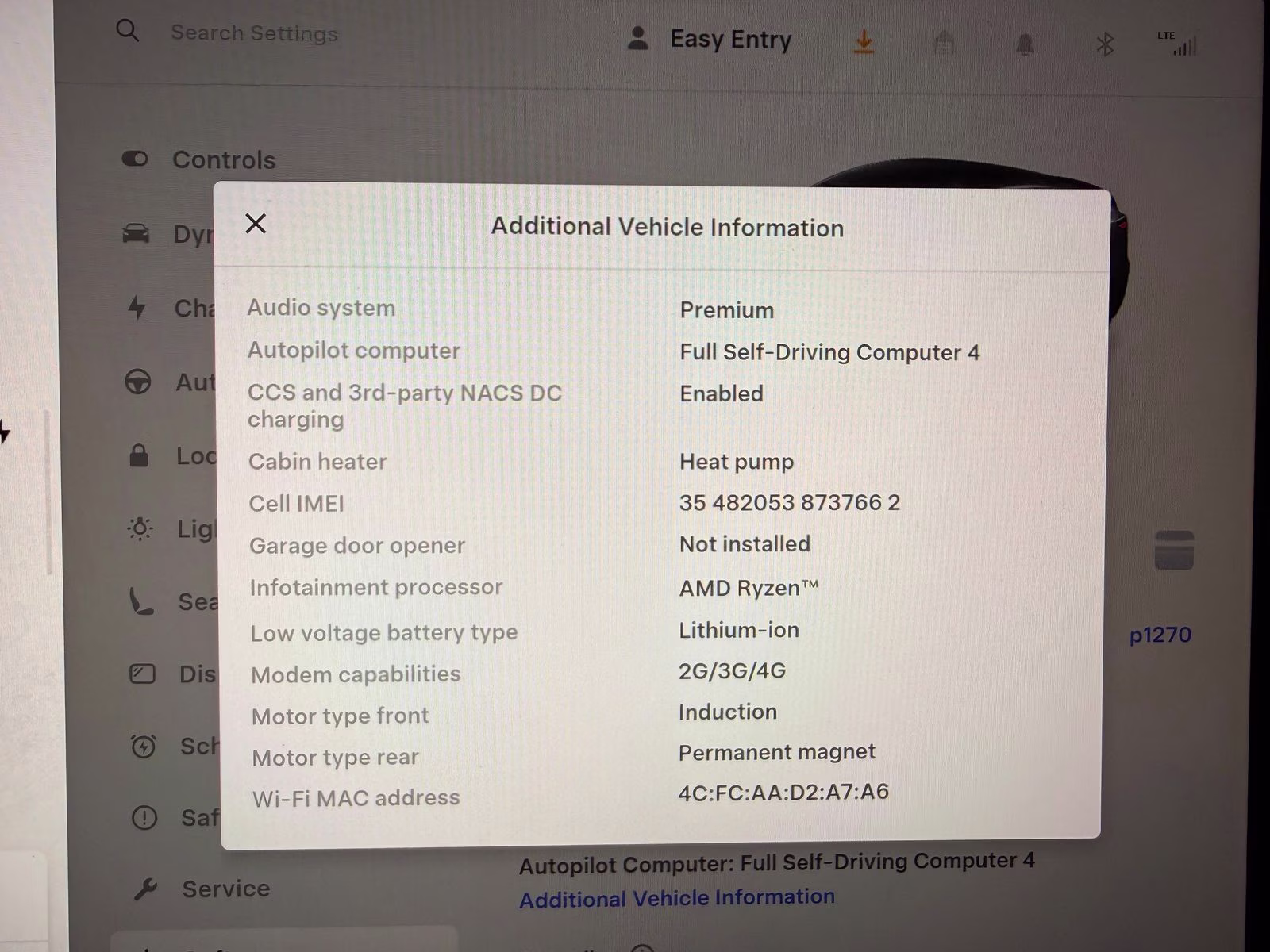 2023 Gray Tesla Model Y Long Range AWD SUV