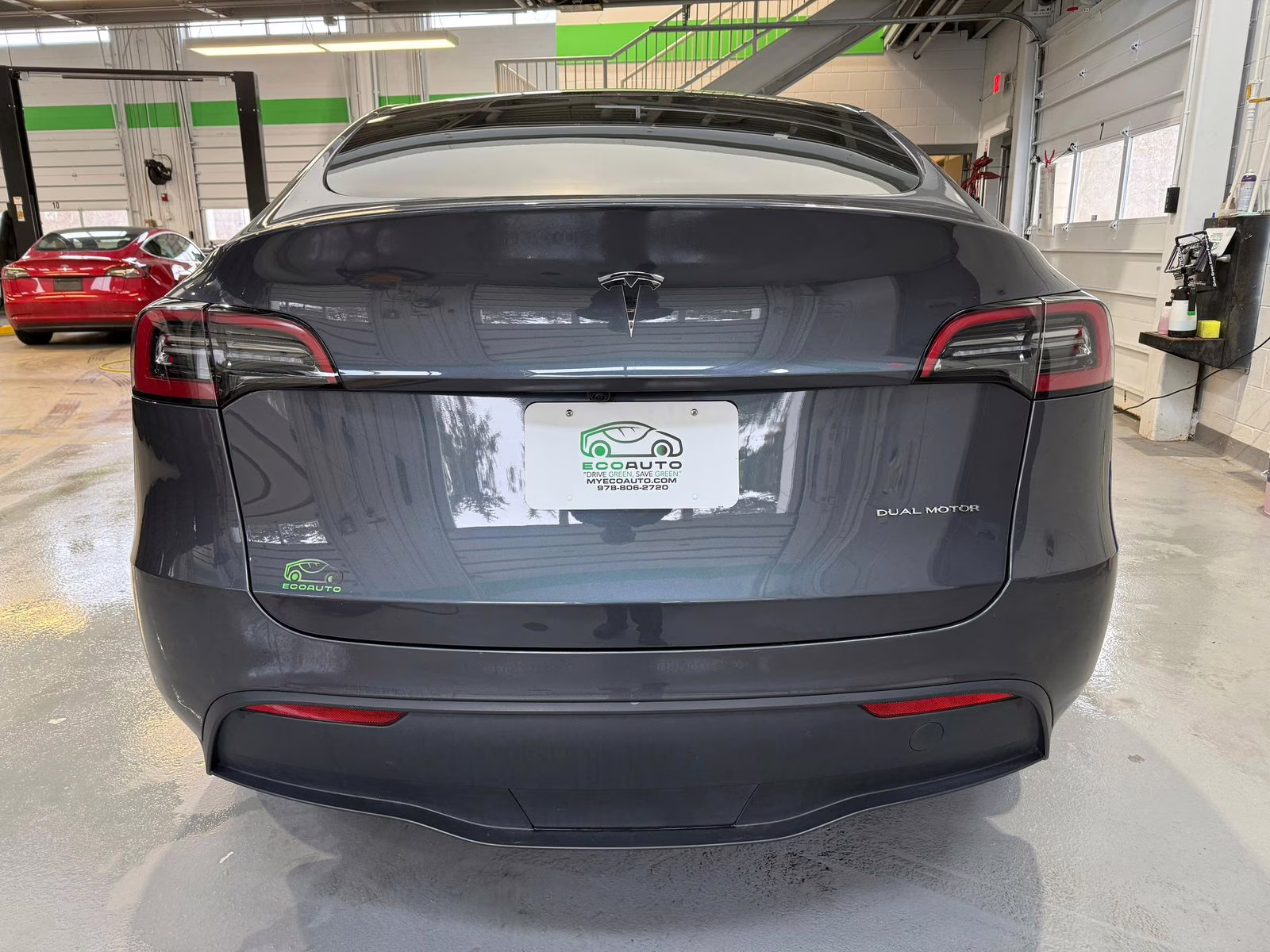 2023 Gray Tesla Model Y Long Range AWD SUV