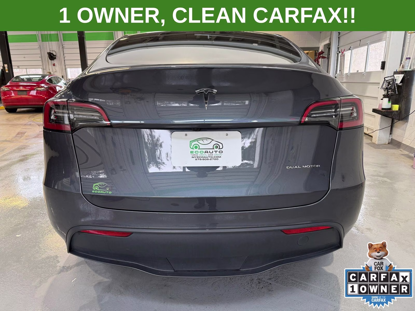 2023 Gray Tesla Model Y Long Range AWD SUV