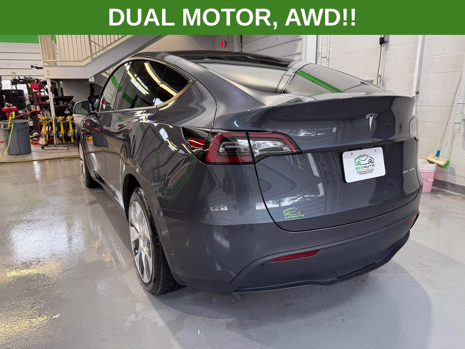 2023 Gray Tesla Model Y Long Range AWD SUV