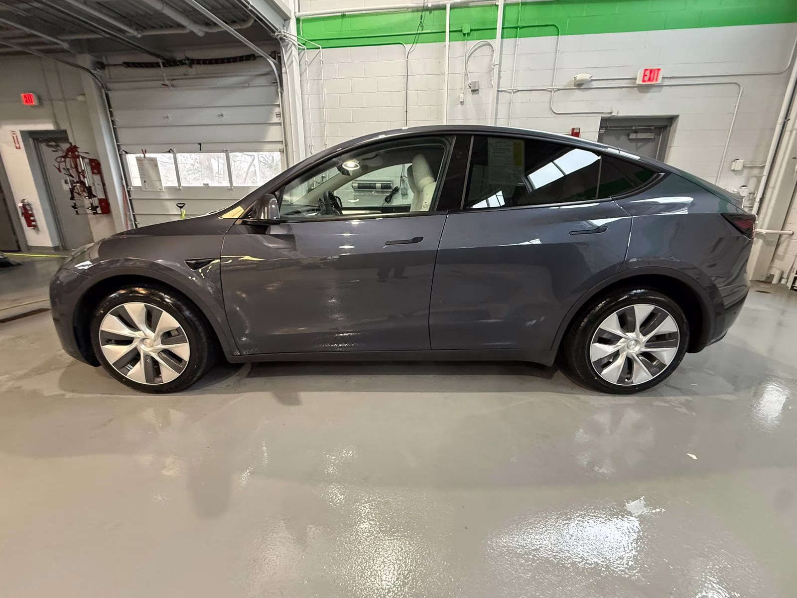 2023 Gray Tesla Model Y Long Range AWD SUV