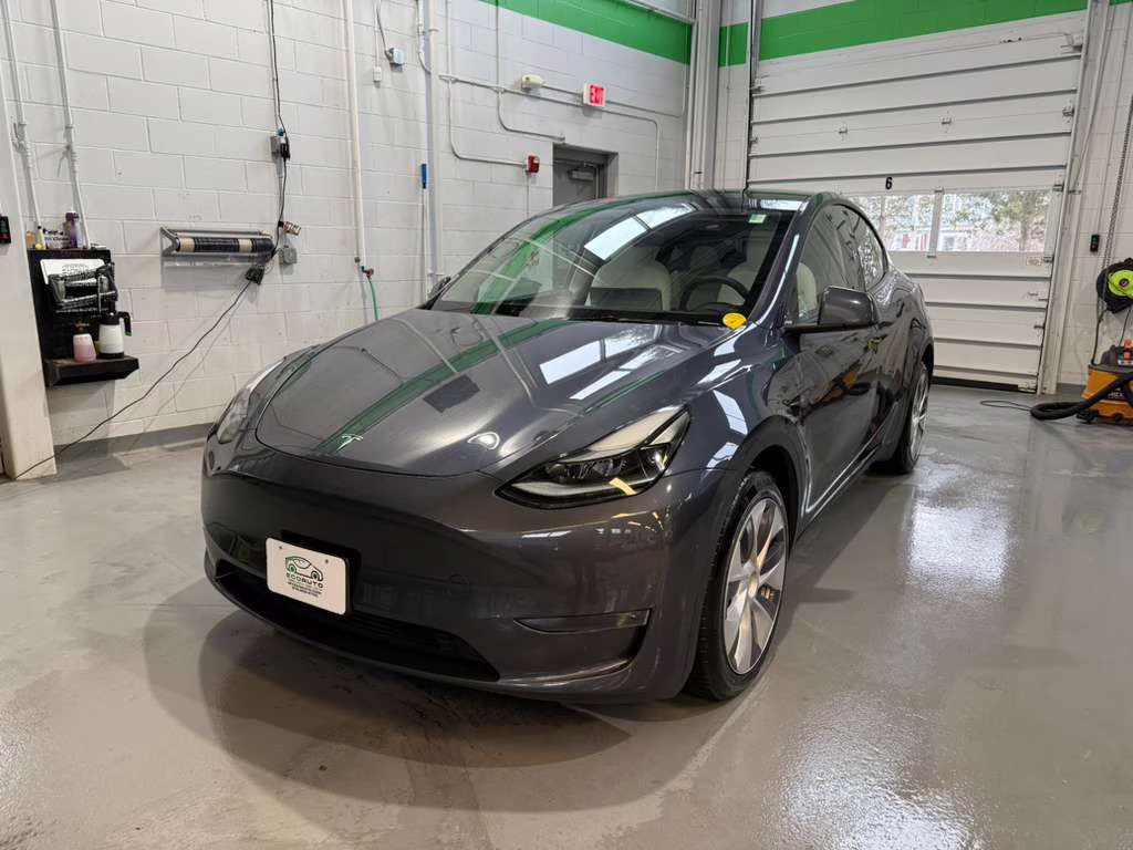 2023 Gray Tesla Model Y Long Range AWD SUV