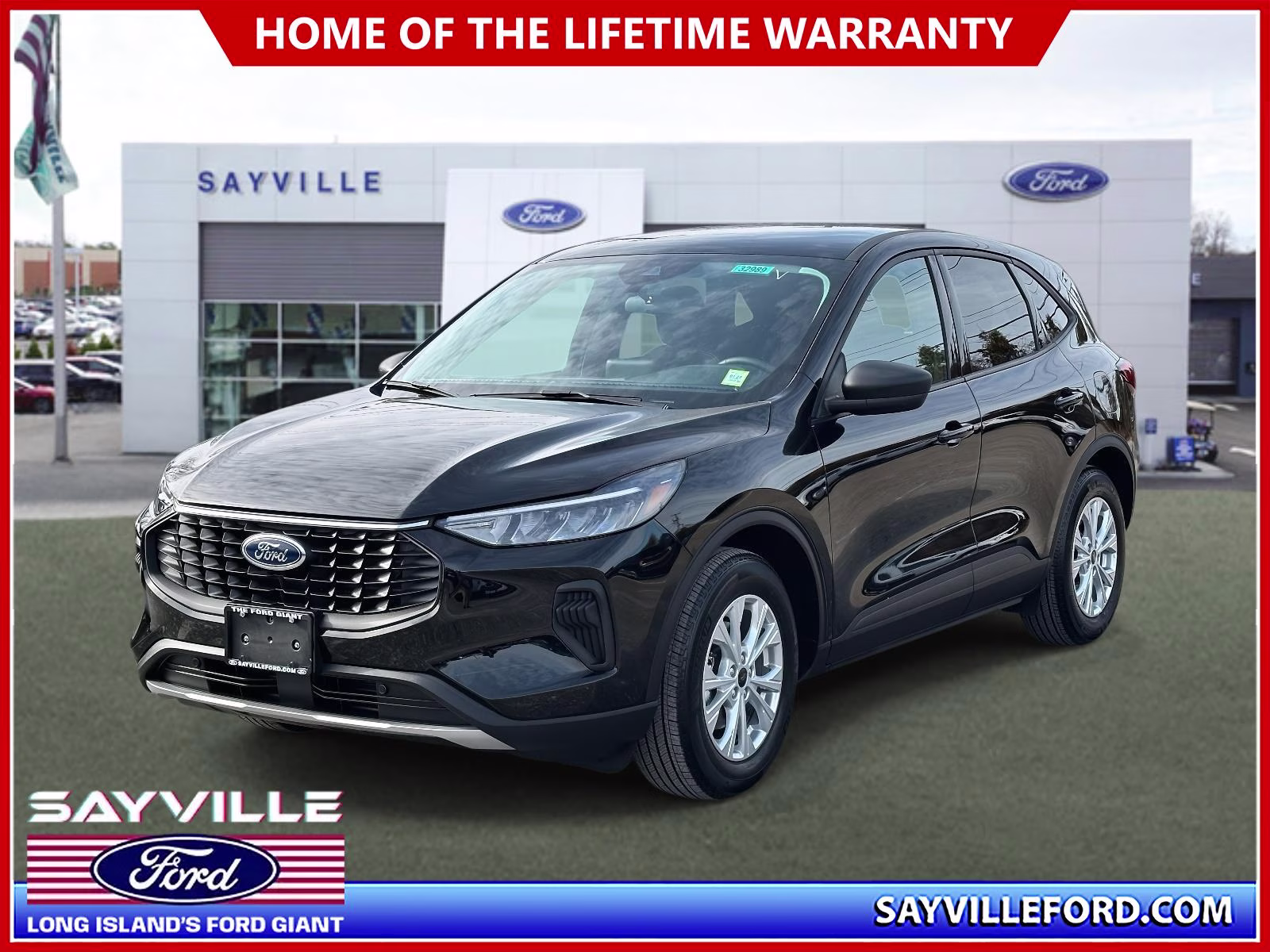 2025 Agate Black Metallic Ford Escape Active FWD FWD SUV