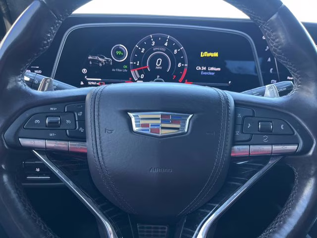 2023 Crystal White Tricoat Cadillac Escalade V-Series AWD SUV