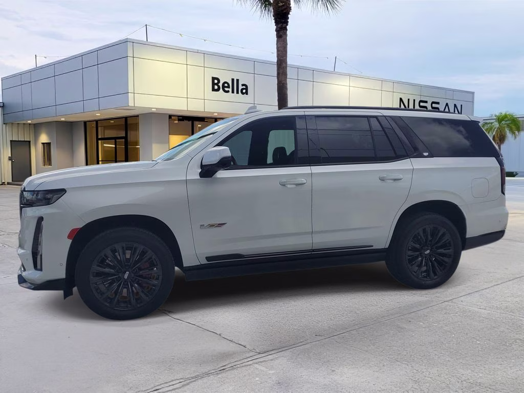 2023 Crystal White Tricoat Cadillac Escalade V-Series AWD SUV