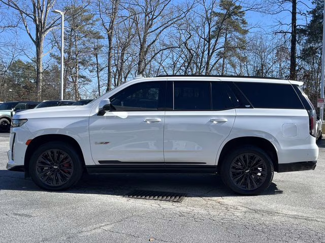 2023 Crystal White Tricoat Cadillac Escalade V-Series AWD SUV