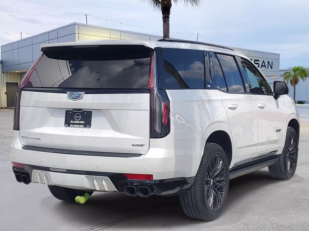 2023 Crystal White Tricoat Cadillac Escalade V-Series AWD SUV